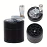 Manual Spice Grinder For Nutmeg Pepper And Rock Salt Heavy Duty Kitchen Crusher 2