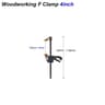 Woodworking Quick Release Clamp Ratchet Bar Clamp Tool For Carpentry And DIY Projects 1