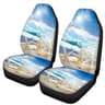 Universal Car Front Seat Covers Washable Polyester Seat Protectors Set 7