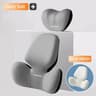 Universal Car Lumbar Support Pillow And Neck Cushion Set 7
