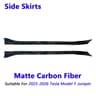Tesla Model Y Juniper Front Lip And Side Skirt Body Kit 1