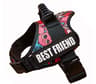 ComfortFit Adjustable Nylon Dog Harness With Custom Name ID 19
