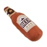 Squeaky Plush Dog Toy Beer Bottle Shape Bite Resistant Interactive Chew Toy 3