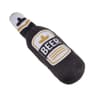 Squeaky Plush Dog Toy Beer Bottle Shape Bite Resistant Interactive Chew Toy 2