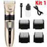 Rechargeable Electric Pet Grooming Clipper Kit For Dogs And Cats 1
