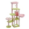 Large Cat Tree Tower With Big Hammock And Scratching Posts 7