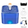LED Automatic Cat Water Fountain With USB Filter System 3