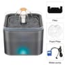 LED Automatic Cat Water Fountain With USB Filter System 2