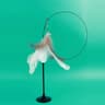 Colorful Feather Bell Suction Cup Interactive Cat Wand Toy 10