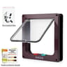 Smart 4 Way Locking Pet Door Secure Cat And Dog Flap Door With Direction Control 2