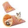 Foldable Interactive Cat Tunnel Toy Hide And Seek Mouse Hunt Game For Kittens 2