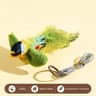 Interactive Bird Cat Teaser Toy With Catnip Sounding Wall Hanging Chasing Toy For Indoor Cats 3