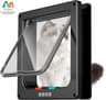 ATUBAN Large Cat Door With 4 Way Lock Durable Pet Door For Interior Exterior Doors Windows And Wall 1