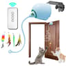 INKZOO Interactive Whack A Mole Cat Toy Automatic Smart Mouse Game For Indoor Cats 1