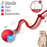 Rechargeable Automatic Rolling Cat Ball Toy With Faux Tail Interactive Smart Pet Toy 1
