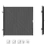 Retractable Pet Safety Gate Folding Mesh Barrier Fence For Stairs And Doorways 1