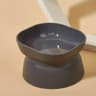 Elevated Anti Rollover Cat Bowl Neck Protection Pet Feeding Dish 2