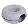 Interactive Cat Tunnel Bed Felt Donut Nest With Scratcher And Sleeping Cushion 3