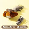 Interactive Catnip Bird Toy Plush Cat Toy With Realistic Bird Sound For Indoor Cats 3