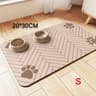 Quick Dry Waterproof Pet Feeding Mat With Non Slip Rubber Backing For Dog And Cat Bowls 7