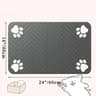 Quick Dry Waterproof Pet Feeding Mat With Non Slip Rubber Backing For Dog And Cat Bowls 3