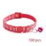 Adjustable Bell Pet Collar Set For Cats And Small Dogs 100 Piece Wholesale Pack 19