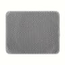 Double Layer Waterproof Cat Litter Mat EVA Trapping Litter Box Mat For Clean Floors 2