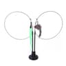 Double Headed Cat Teaser Stick Suction Cup Interactive Mouse Feather Toy With Bell 7