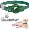 Air Tag Pet Collar With Reflective Breakaway Strap And Bell 5