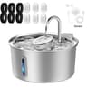 Stainless Steel Pet Water Fountain For Cats And Dogs 5