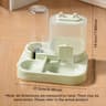 Large 2 In 1 Pet Feeder And Water Dispenser 3