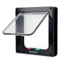 Weatherproof Four Way Locking Cat Door For Interior Cabinet And Garage Access 2