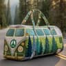 Large Quilted Duffle Bag With Adjustable Strap For Short Travel And Daily Carry 5