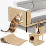 7 Color Self Adhesive Cat Scratcher Sofa Protector Mat 7