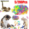 Colorful Spiral Cat Spring Toy Plastic Coil Set For Indoor Hunting Chasing And Kitten Play 1