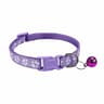 Colorful Adjustable Pet Collar With Bell Cartoon Paw Print For Kittens Puppies Cats Dogs 1