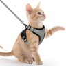 Adjustable Reflective Cat Harness And Leash Set Escape Proof Mesh Vest For Small Pets 3