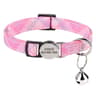 Personalized Printed Cat Collar With Engraved Nameplate Bell Adjustable Anti Lost Kitten Puppy Safe 3