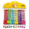 Twelve Piece Adjustable Nylon Pet Collar Set With Bell For Cats Dogs And Puppies 14