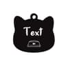 Custom Stainless Steel Cat Name Tag Engraved Pet ID Pendant 1