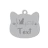 Custom Stainless Steel Cat Name Tag Engraved Pet ID Pendant 8