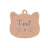 Custom Stainless Steel Cat Name Tag Engraved Pet ID Pendant 13