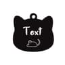 Custom Stainless Steel Cat Name Tag Engraved Pet ID Pendant 6