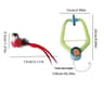 Interactive Door Hanging Cat Toy With Swinging Feathers And Replaceable Prey Attachments 1