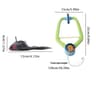 Interactive Door Hanging Cat Toy With Swinging Feathers And Replaceable Prey Attachments 8