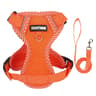 Reflective Cat Dog Harness And Leash Set For Small Pets Outdoor Walking 1