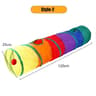 Foldable Cat Tunnel Interactive Portable Play Tube For Cats Rabbits And Small Pets 2