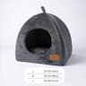 Triangle Cat Bed Warm Closed Cat House For Cats And Small Dogs 1