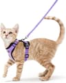 Escape Proof Cat Harness And Leash Soft Adjustable Reflective Vest For Safe Outdoor Walking 3