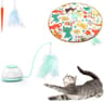 Automatic Motion Cat Toy Interactive Motorized Feather Wand For Active Indoor Cats And Kittens 3